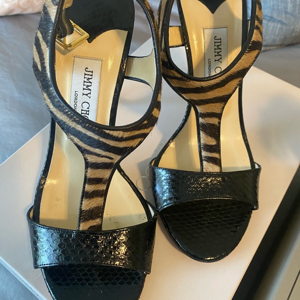 Jimmy choo 38.5 heels - Picture 5 of 8